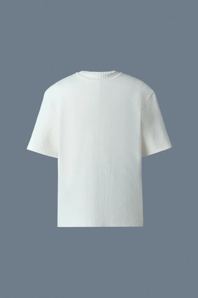 Hoodies and Tops Men Mackage ABRAM Stretch Viscose Knit Top Cream Hoodies and Tops Men Mackage ABRAM Stretch Viscose Knit Top Cream