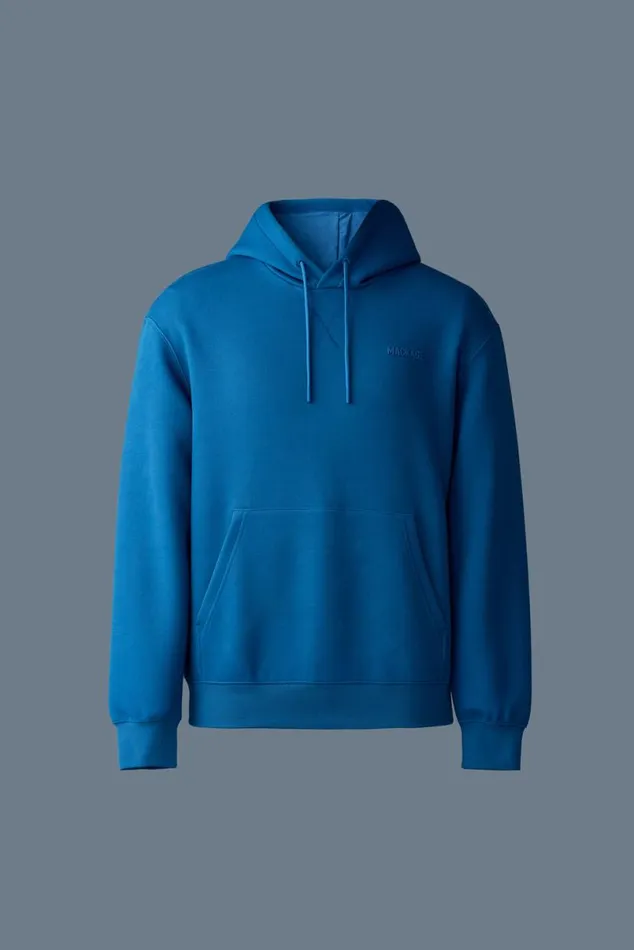 Hoodies and Tops Men Mackage KRYSTIAN Doubleface Jersey Hoodie Navy Hoodies and Tops Men Mackage KRYSTIAN Doubleface Jersey Hoodie Navy