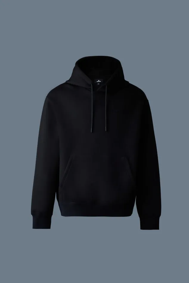 Hoodies and Tops Men Mackage KRYSTIAN Doubleface Jersey Hoodie Navy Hoodies and Tops Men Mackage KRYSTIAN Doubleface Jersey Hoodie Navy