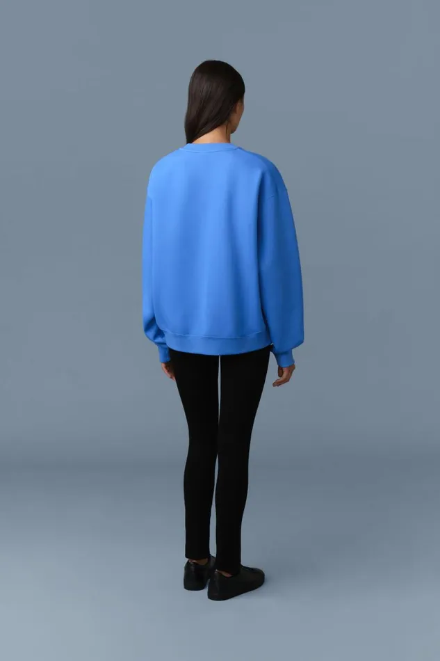 Hoodies and Tops Women Mackage JULIAN DoubleFace Jersey Sweatshirt Emerald Hoodies and Tops Women Mackage JULIAN DoubleFace Jersey Sweatshirt Emerald