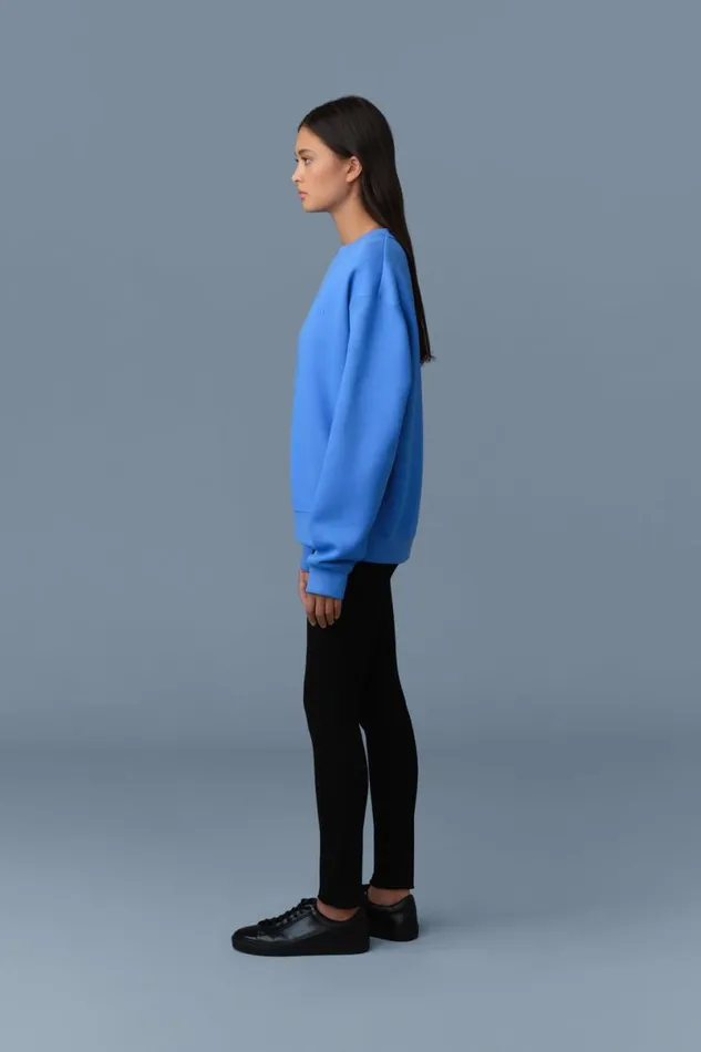 Hoodies and Tops Women Mackage JULIAN DoubleFace Jersey Sweatshirt Emerald Hoodies and Tops Women Mackage JULIAN DoubleFace Jersey Sweatshirt Emerald