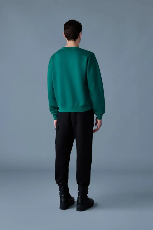 Hoodies and Tops Women Mackage JULIAN DoubleFace Jersey Sweatshirt Emerald Hoodies and Tops Women Mackage JULIAN DoubleFace Jersey Sweatshirt Emerald