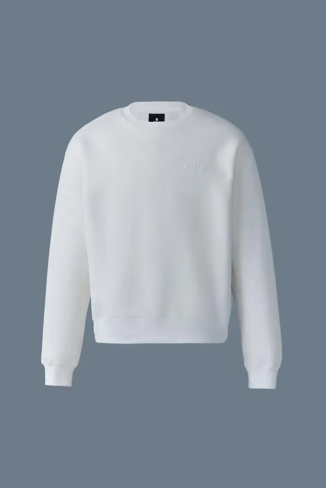 Hoodies and Tops Women Mackage JULIAN DoubleFace Jersey Sweatshirt Emerald Hoodies and Tops Women Mackage JULIAN DoubleFace Jersey Sweatshirt Emerald