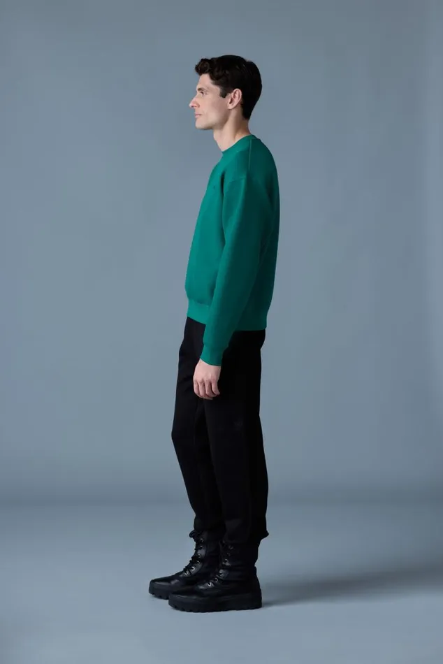 Hoodies and Tops Women Mackage JULIAN DoubleFace Jersey Sweatshirt Emerald Hoodies and Tops Women Mackage JULIAN DoubleFace Jersey Sweatshirt Emerald