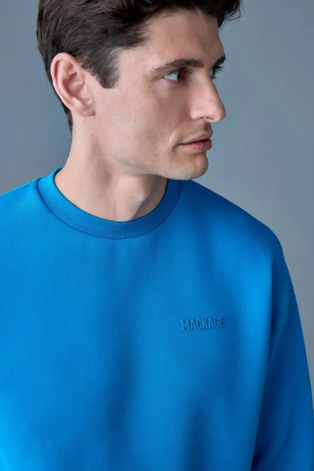 Hoodies and Tops Women Mackage JULIAN DoubleFace Jersey Sweatshirt Emerald Hoodies and Tops Women Mackage JULIAN DoubleFace Jersey Sweatshirt Emerald
