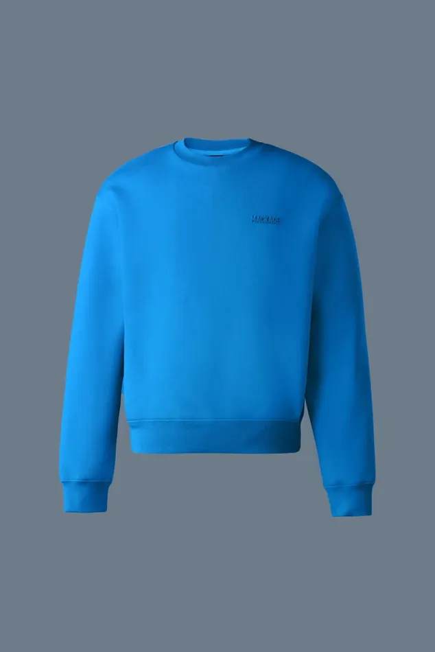 Hoodies and Tops Women Mackage JULIAN DoubleFace Jersey Sweatshirt Emerald Hoodies and Tops Women Mackage JULIAN DoubleFace Jersey Sweatshirt Emerald