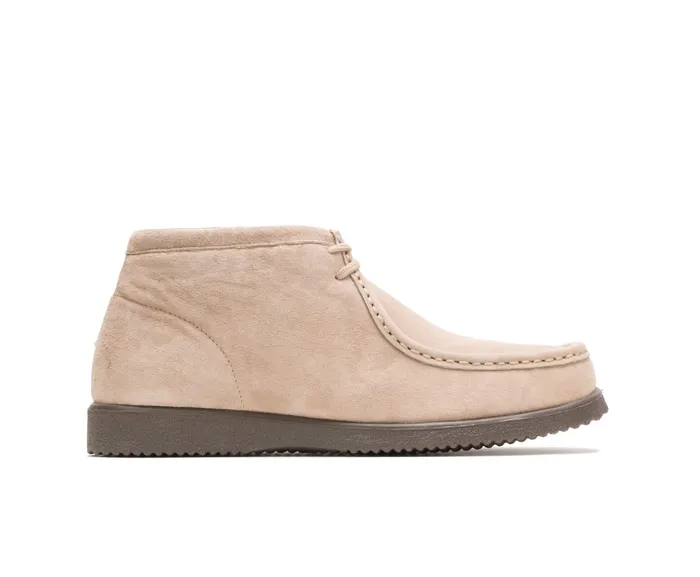 Hush Puppies Bridgeport Classic Taupe Suede Men Boots