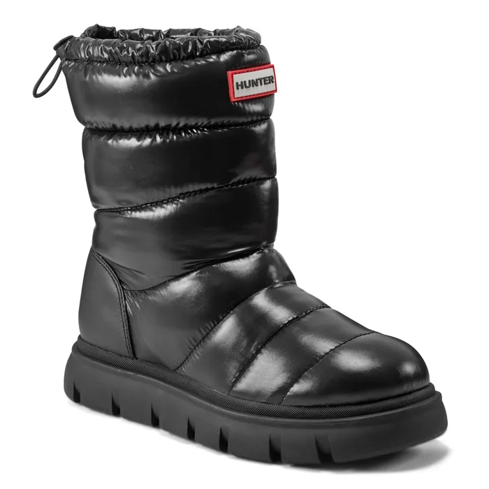 Insulated and Snow Boots Women HunterBoots Women8217s Maribel Lug Sole Insulated Waterproof Snow Booties