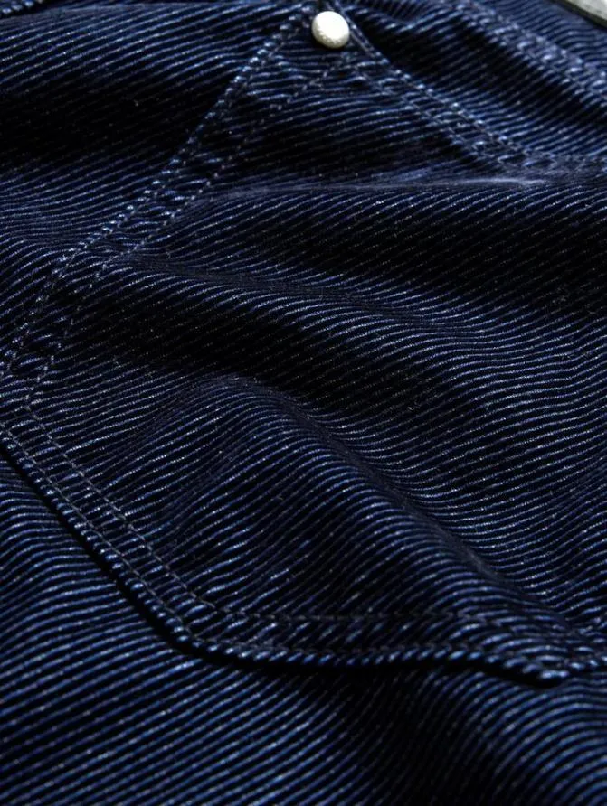 J702 8211 FLOCKED TWILL Blue Black Clothing John Varvatos Jeans