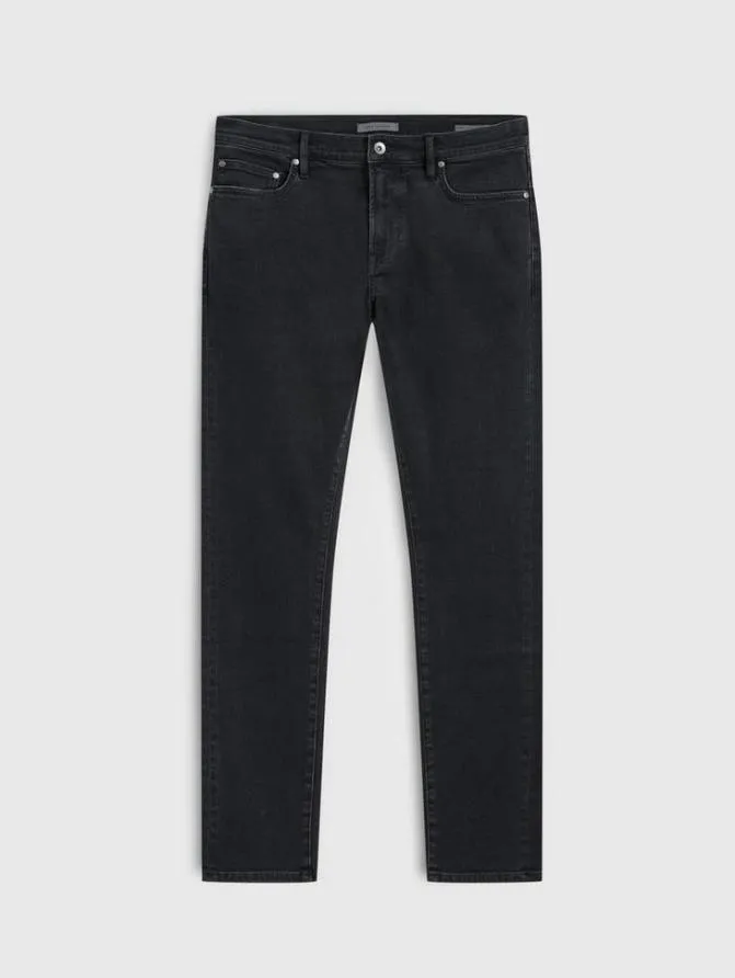 J704TAPERED FIT Blue Black Clothing John Varvatos Jeans