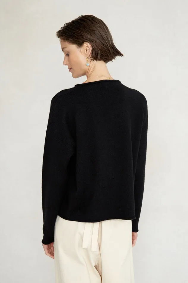 Jane Sweater Black Women Chan Luu Knitwear