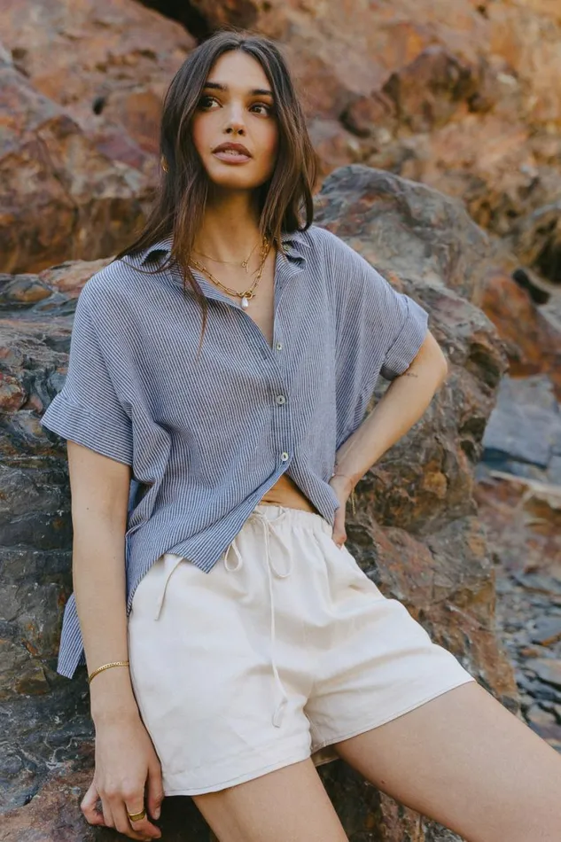 Jasmine Shorts In Cream Cream Women Bohme Sets