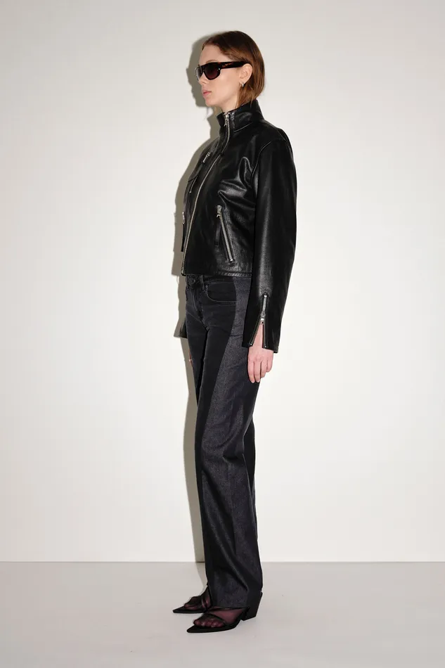Jeans Patti Panel 8211 Charcoal 8211 Wonhundred Women