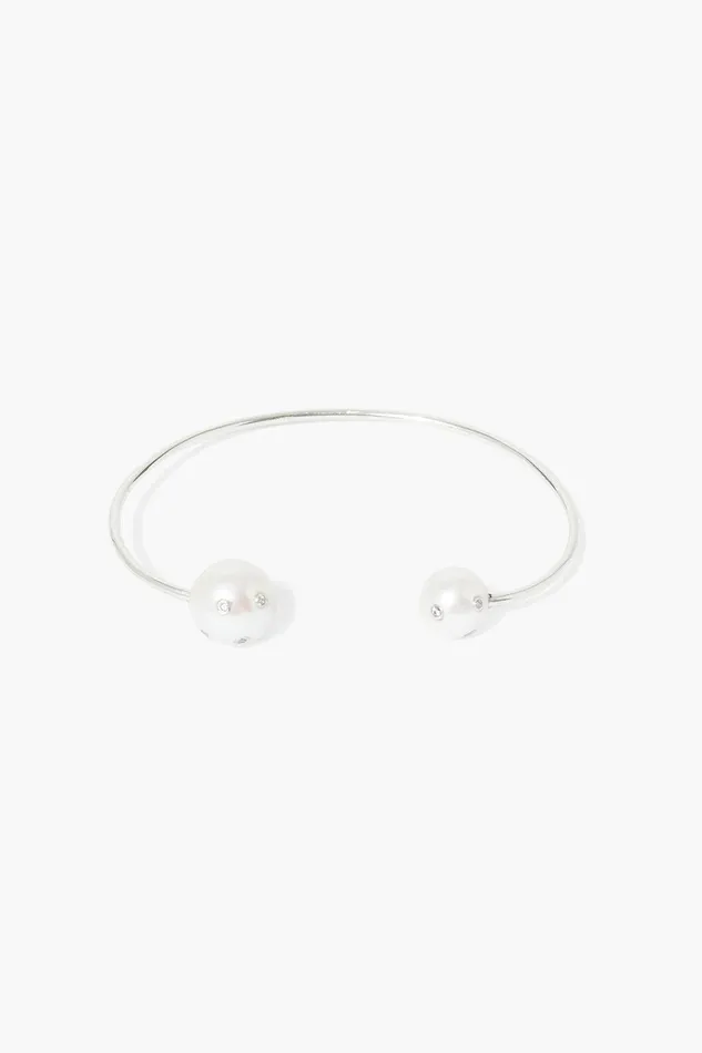 Joanna Diamond Cuff White Pearl Women Chan Luu Bracelets