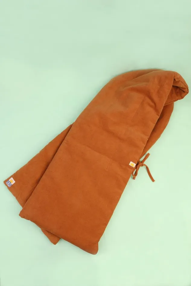 Jonas Quilted Scarf Ochre Shop LF Markey Scarves