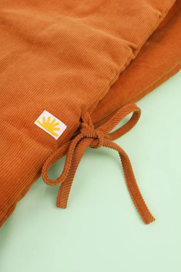 Jonas Quilted Scarf Ochre Shop LF Markey Scarves
