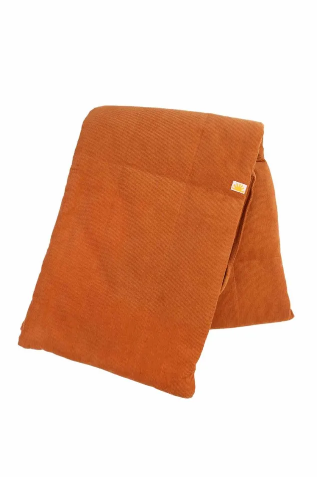 Jonas Quilted Scarf Ochre Shop LF Markey Scarves