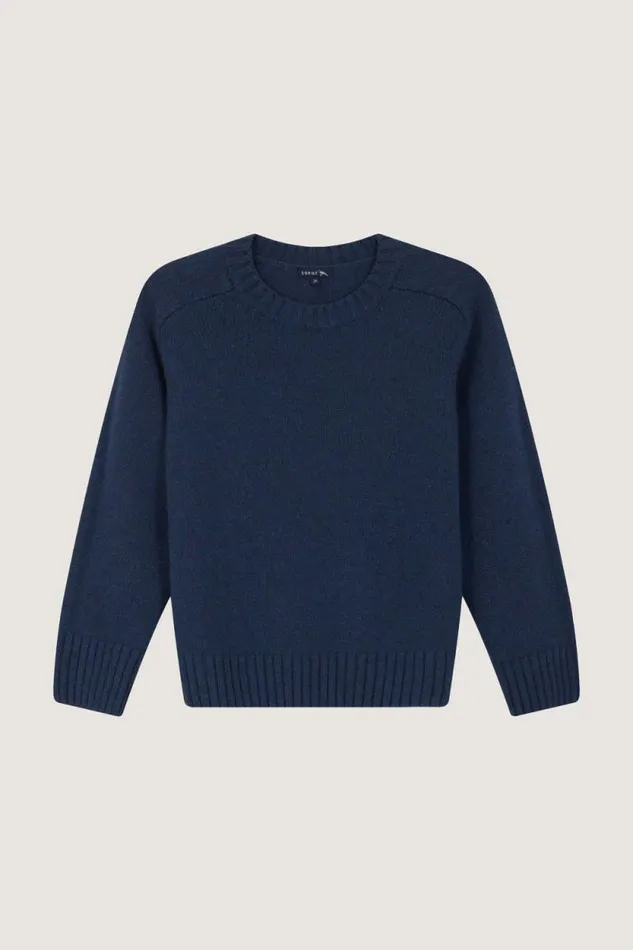 Jumpers and Cardigans Women Soeur ENVIE JUMPER Mottled Blue