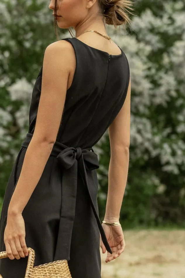 June Jumpsuit Black Women Bohme Jumpsuits and Overalls