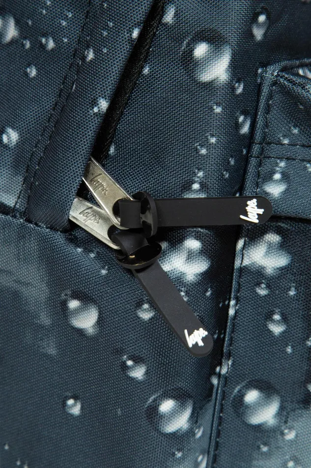 Just Hype Backpacks Hype Unisex Iconic Black Raindrop Camo Backpack