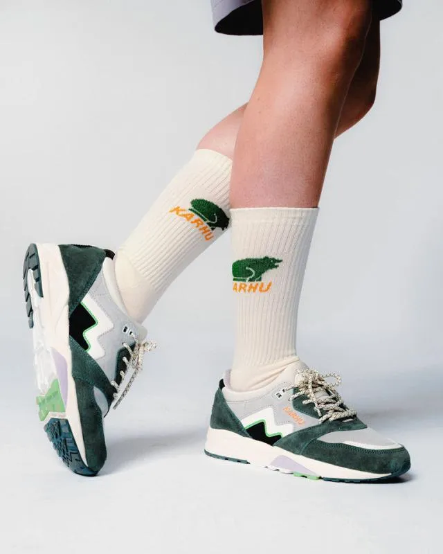Karhu Classic Logo Sock Vanilla Ice Green Jacket Men Socks