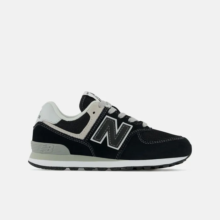 Kids 574 Core Black With White New Balance Size 105 8211 3