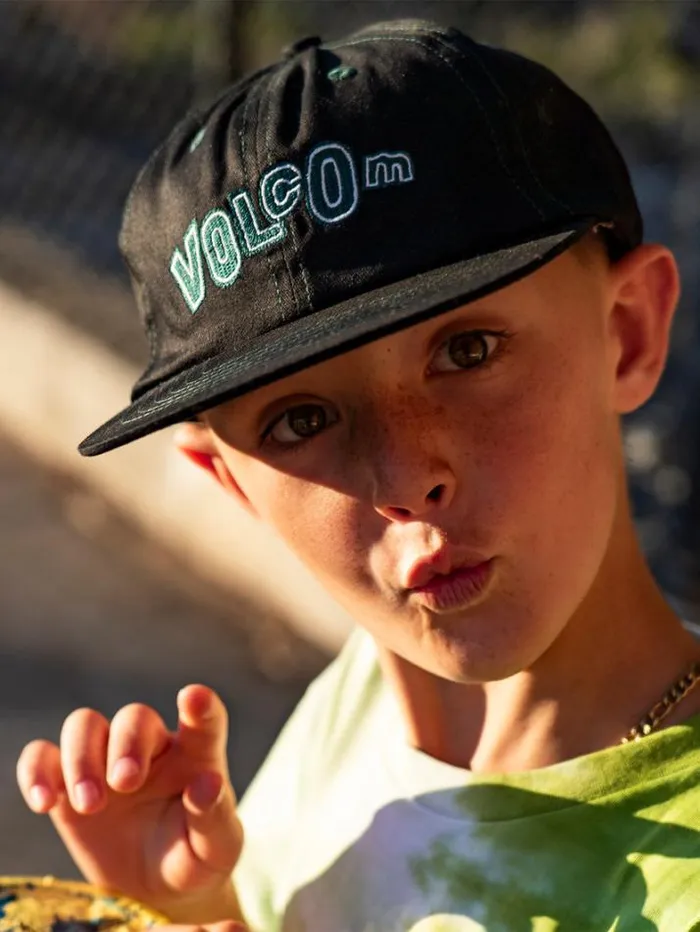 Kids Accessories Volcom Big Boys Ranso Adjustable Hat 8211 Black
