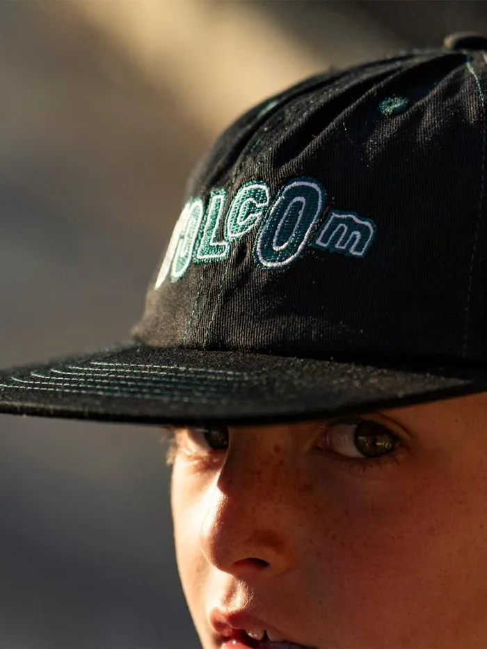 Kids Accessories Volcom Big Boys Ranso Adjustable Hat 8211 Black