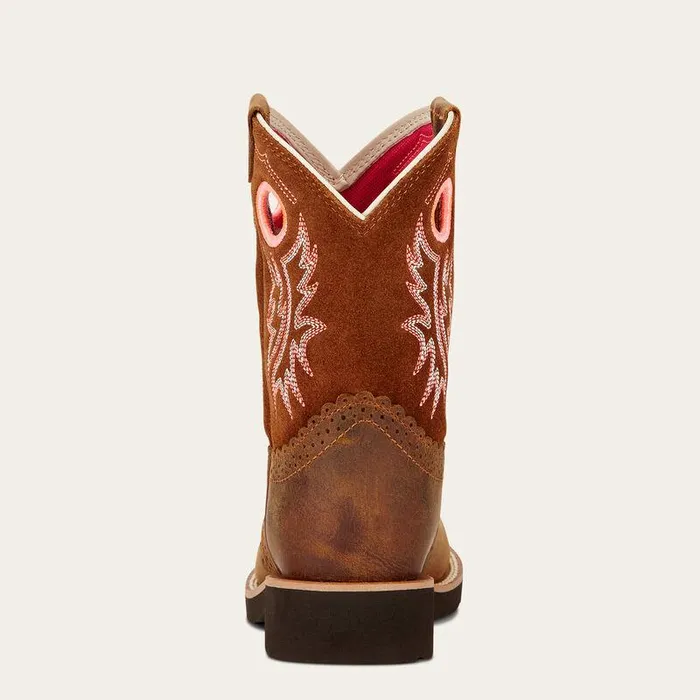 Kids Big Kids039 Footwear Ariat Fatbaby Cowgirl Western Boot Powder Brown Kids Big Kids039 Footwear Ariat Fatbaby Cowgirl Western Boot Powder Brown