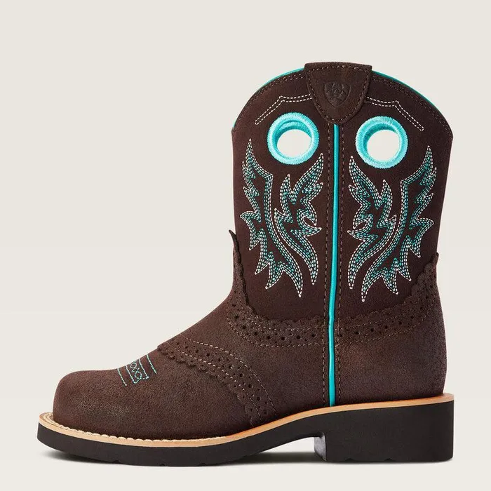 Kids Big Kids039 Footwear Ariat Fatbaby Cowgirl Western Boot Royal Chocolate Kids Big Kids039 Footwear Ariat Fatbaby Cowgirl Western Boot Royal Chocolate
