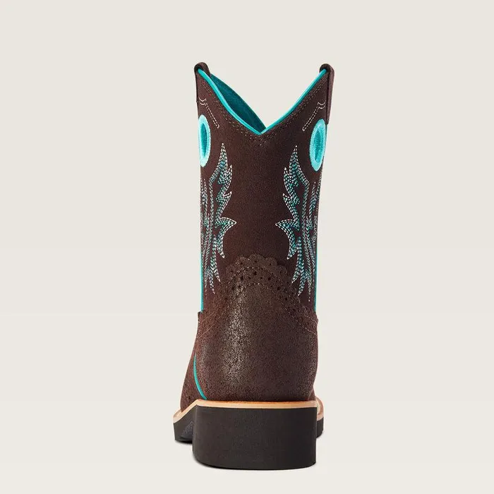 Kids Big Kids039 Footwear Ariat Fatbaby Cowgirl Western Boot Royal Chocolate Kids Big Kids039 Footwear Ariat Fatbaby Cowgirl Western Boot Royal Chocolate