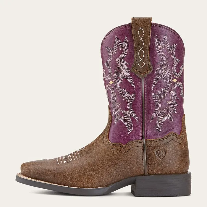 Kids Big Kids039 Footwear Ariat Tombstone Western Boot Vintage Bomberplum Kids Big Kids039 Footwear Ariat Tombstone Western Boot Vintage Bomberplum