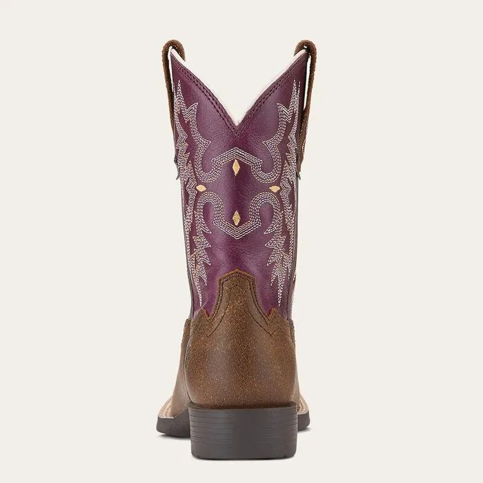 Kids Big Kids039 Footwear Ariat Tombstone Western Boot Vintage Bomberplum Kids Big Kids039 Footwear Ariat Tombstone Western Boot Vintage Bomberplum
