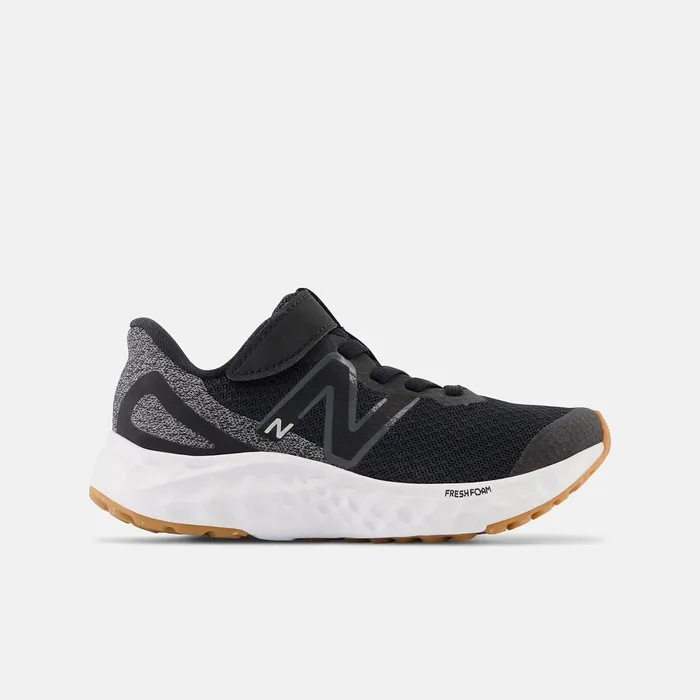 Kids Fresh Foam Arishi V4 Bungee Lace With Top Strap Black With White New Balance Size 105 8211 3