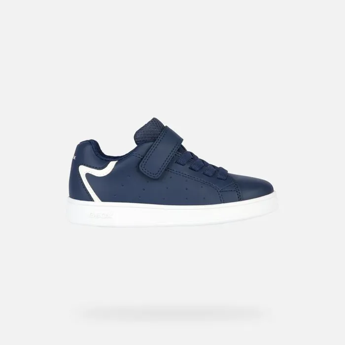 Kids Geox Sneakers ECLYPER Kids039s Navy Low Top Sneakers ESSENTIALS Navy