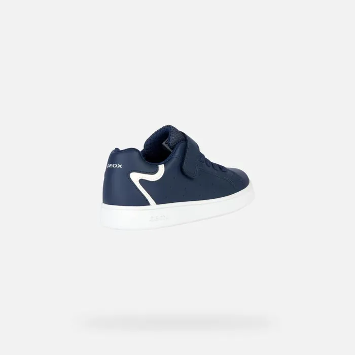 Kids Geox Sneakers ECLYPER Kids039s Navy Low Top Sneakers ESSENTIALS Navy