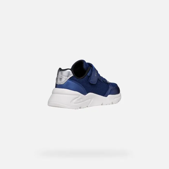 Kids Geox Sneakers LOFTUS JUNIOR Navy Low Top Sneakers Navy