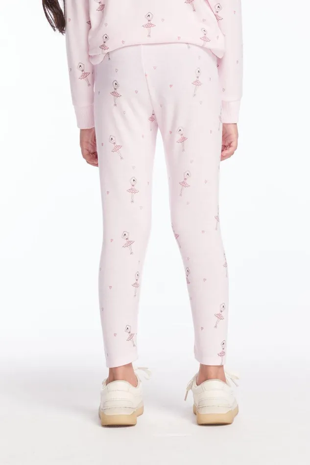 Kids Girls Chaser Brand Allover Ballerinas Girls Pants