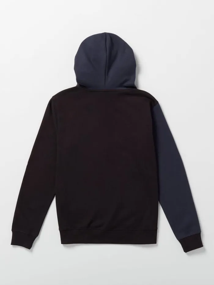 Kids Hoodies and Sweatshirts Volcom Big Boys Halfstone Hoodie 8211 Navy