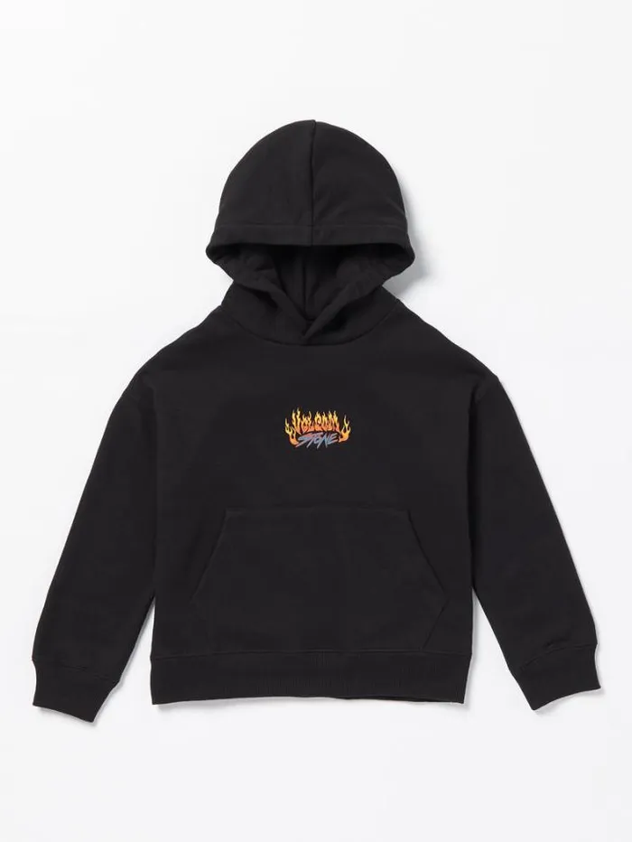 Kids Hoodies and Sweatshirts Volcom Little Boys Trux Hoodie 8211 Black