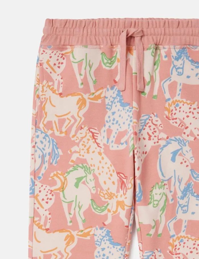Kids Horse Print Joggers Multicolour Stella McCartney Pants and Shorts Kids Horse Print Joggers Multicolour Stella McCartney Pants and Shorts