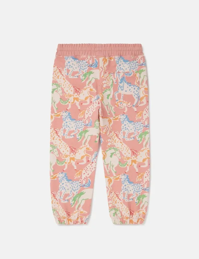 Kids Horse Print Joggers Multicolour Stella McCartney Pants and Shorts Kids Horse Print Joggers Multicolour Stella McCartney Pants and Shorts
