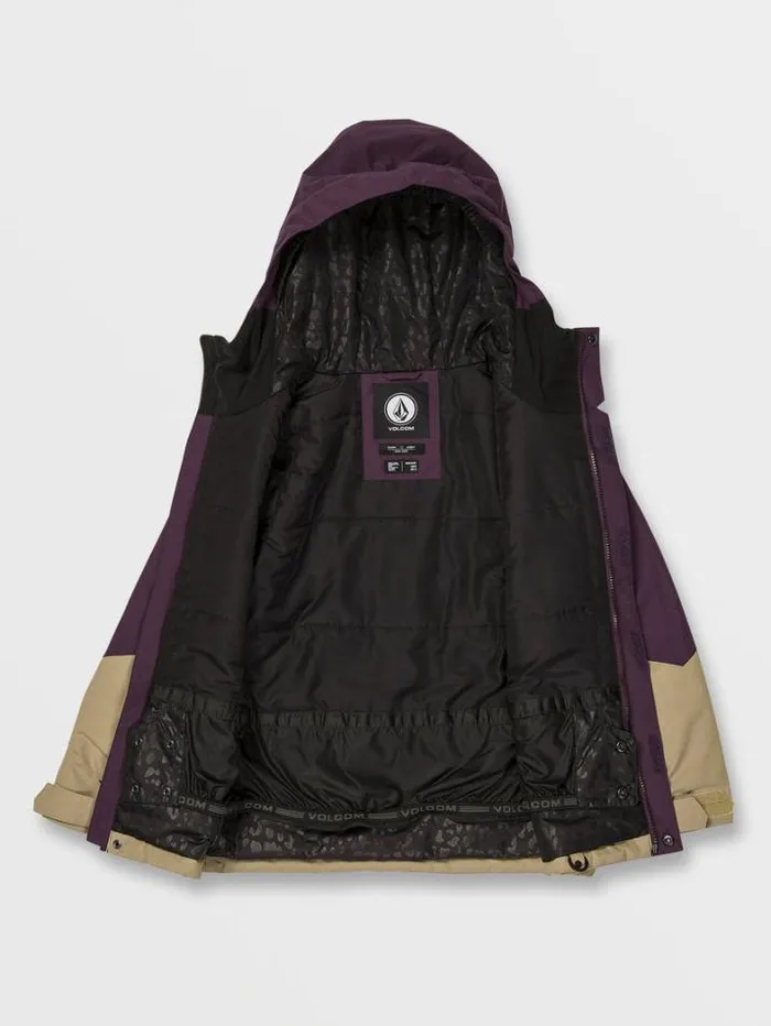 Kids Jackets Volcom Sass039N039Fras Insulated Jacket 8211 Blackberry