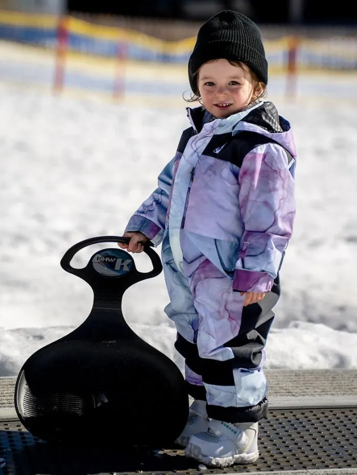 Kids Jackets Volcom Toddler Onesie 8211 Glacier Ink