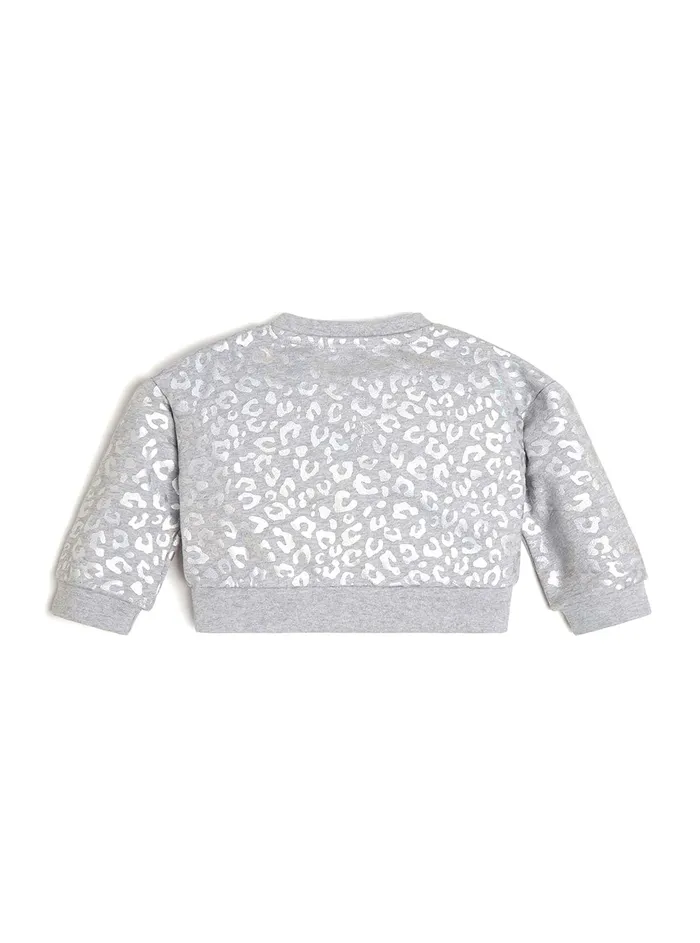 Kids Little Girl GUESS Diva Leopard Logo Active Jumper 27 Kids Little Girl GUESS Diva Leopard Logo Active Jumper 27