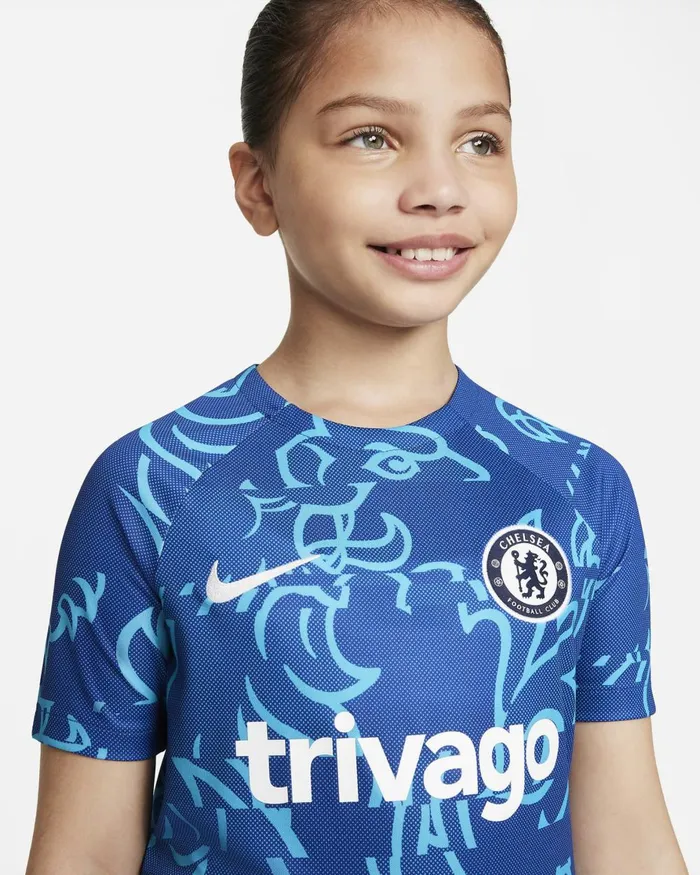 Kids Nike All Clothing Chelsea FC Chlorine Bluechlorine Bluewhite