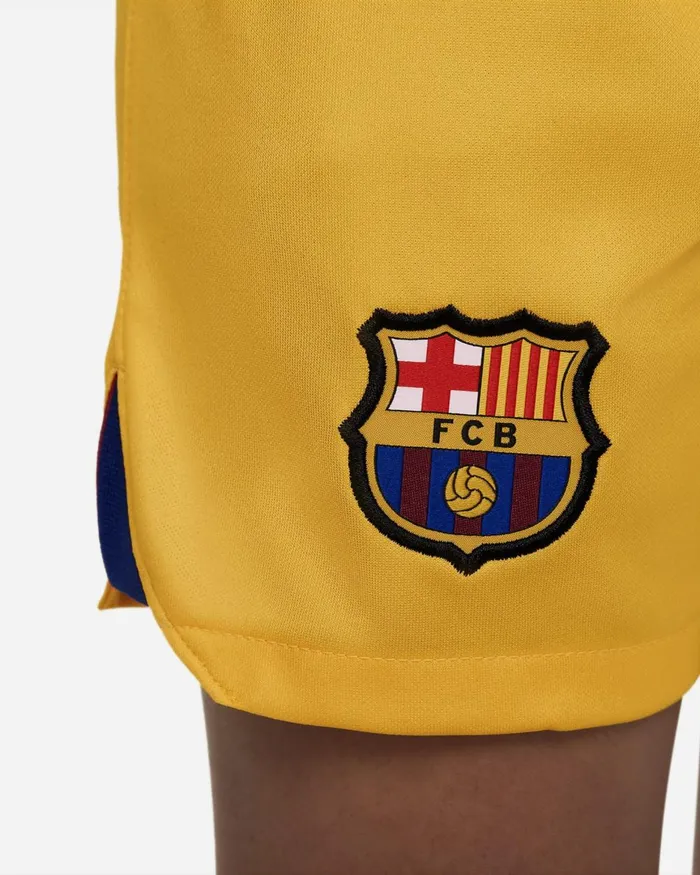 Kids Nike All Clothing FC Barcelona 202223 Fourth Amarillouniversity Reddeep Royal Blue