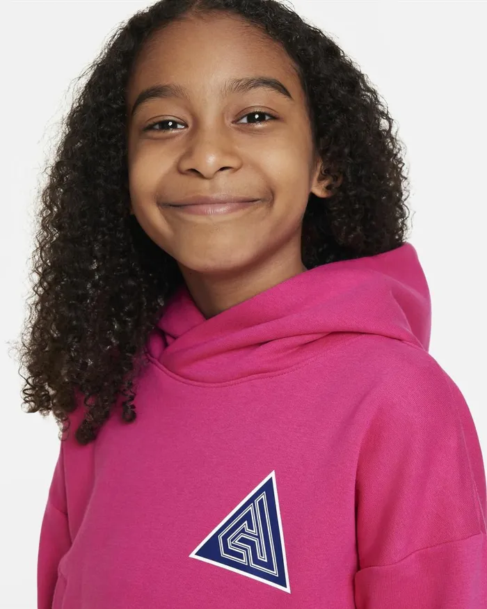 Kids Nike All Clothing Giannis Fireberrywhite