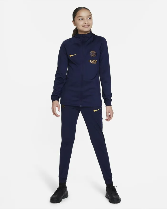 Kids Nike All Clothing Paris SaintGermain Strike Blackened Blueblackened Blueblackened Bluegold Suede