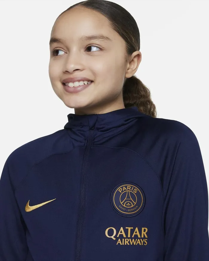 Kids Nike All Clothing Paris SaintGermain Strike Blackened Blueblackened Blueblackened Bluegold Suede